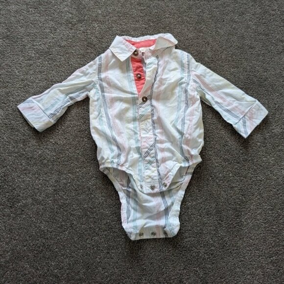 Cat Jack 3 piece pants vest and shirt set baby boy 0-3 months - Picture 6 of 9